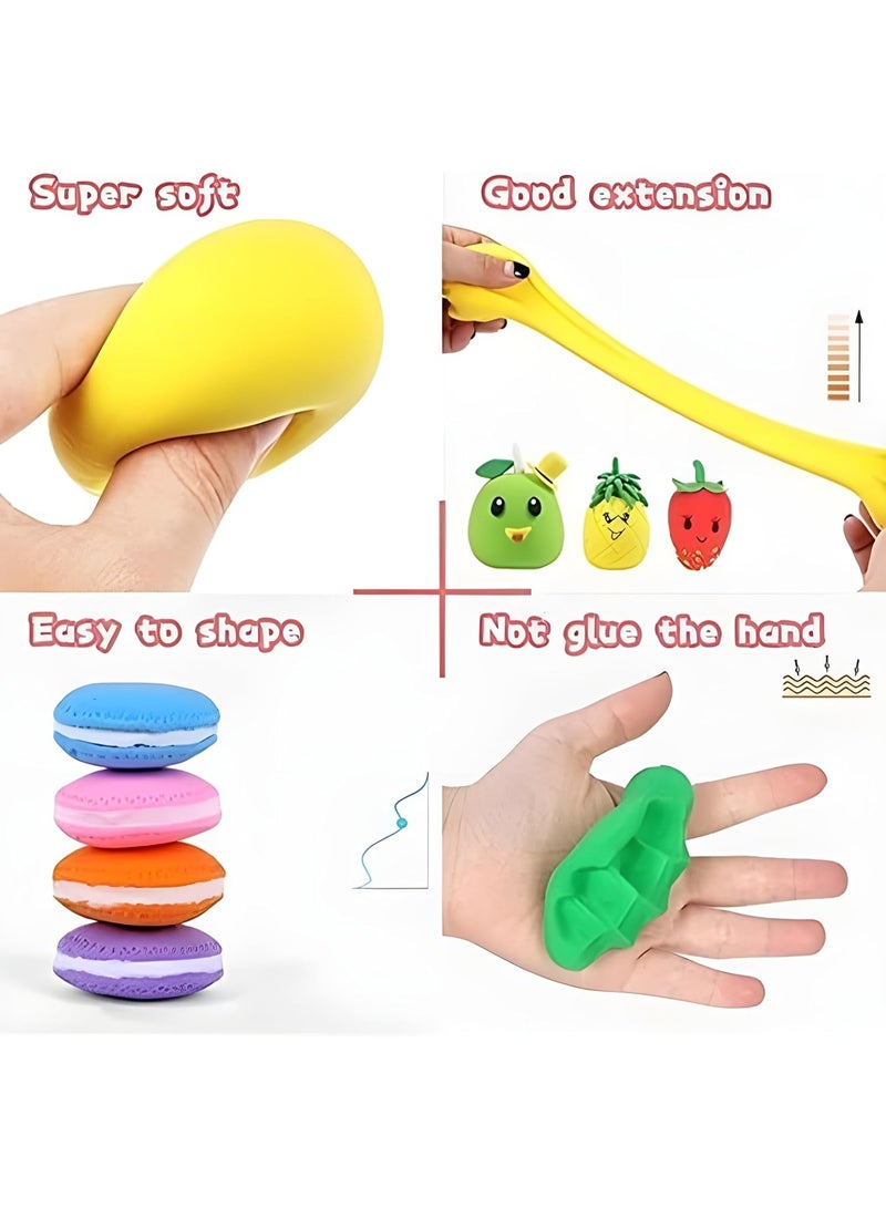 Foam Putty Clay for Kids 12 color pack of 2 - Image 4